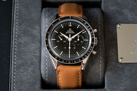 omega straps speedmaster|omega speedmaster leather strap price.